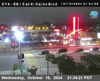 SB 15 at El Cajon Blvd