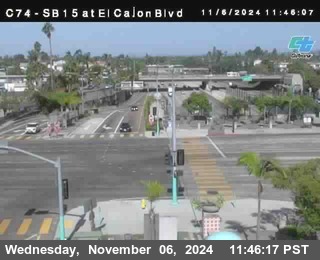 SB 15 at El Cajon Blvd