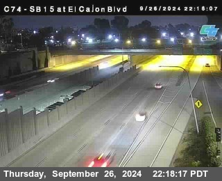 SB 15 at El Cajon Blvd