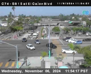 SB 15 at El Cajon Blvd