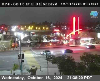 SB 15 at El Cajon Blvd