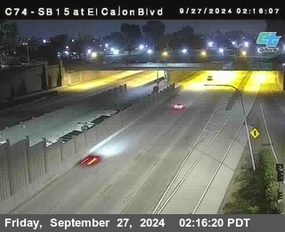 SB 15 at El Cajon Blvd