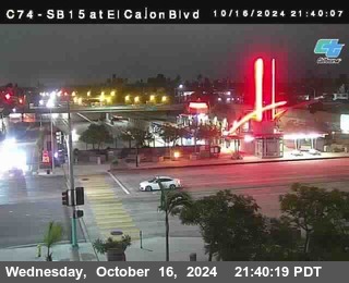 SB 15 at El Cajon Blvd