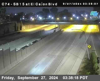 SB 15 at El Cajon Blvd