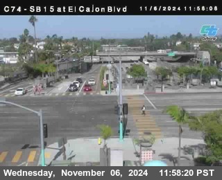 SB 15 at El Cajon Blvd