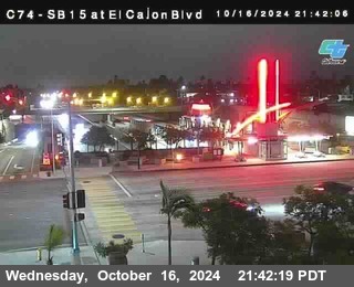 SB 15 at El Cajon Blvd