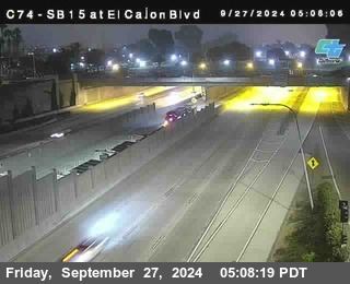 SB 15 at El Cajon Blvd