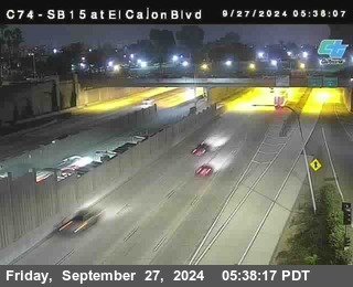 SB 15 at El Cajon Blvd