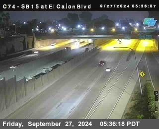 SB 15 at El Cajon Blvd