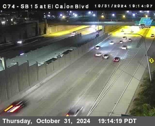 SB 15 at El Cajon Blvd