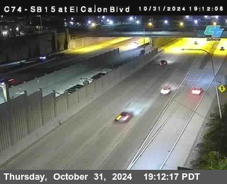 SB 15 at El Cajon Blvd