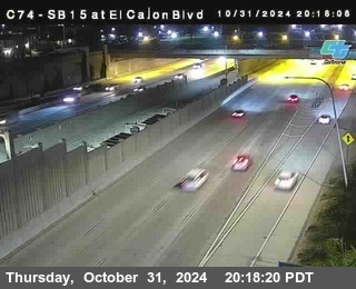 SB 15 at El Cajon Blvd