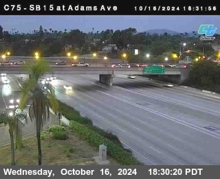 SB 15 at Adams Ave (On Ramp)