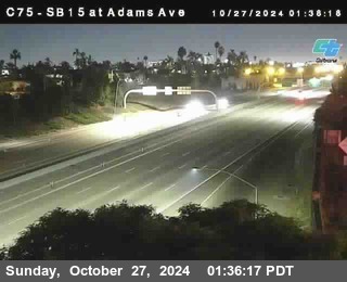 SB 15 at Adams Ave (On Ramp)