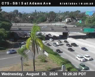 SB 15 at Adams Ave (On Ramp)