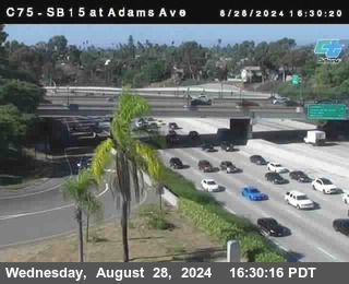 SB 15 at Adams Ave (On Ramp)