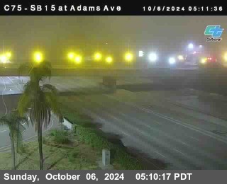 SB 15 at Adams Ave (On Ramp)