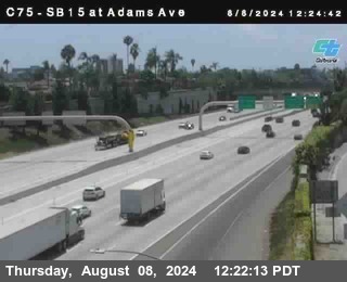 SB 15 at Adams Ave (On Ramp)