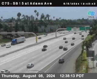 SB 15 at Adams Ave (On Ramp)