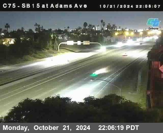 SB 15 at Adams Ave (On Ramp)