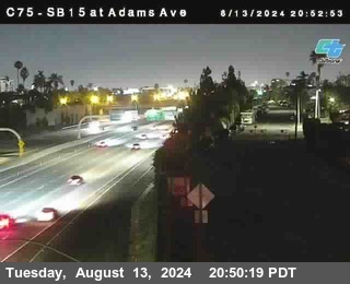 SB 15 at Adams Ave (On Ramp)