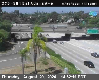 SB 15 at Adams Ave (On Ramp)