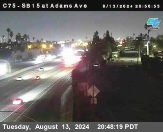 SB 15 at Adams Ave (On Ramp)