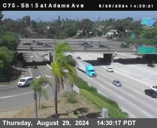 SB 15 at Adams Ave (On Ramp)