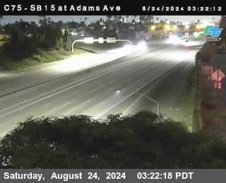 SB 15 at Adams Ave (On Ramp)