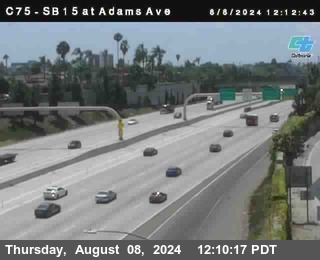 SB 15 at Adams Ave (On Ramp)