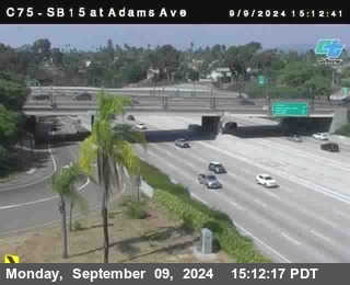 SB 15 at Adams Ave (On Ramp)