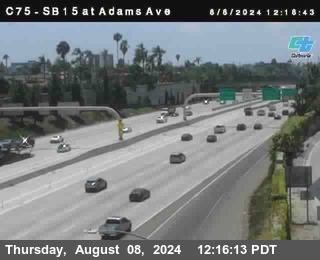 SB 15 at Adams Ave (On Ramp)