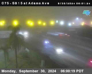 SB 15 at Adams Ave (On Ramp)