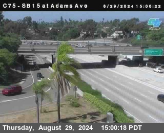 SB 15 at Adams Ave (On Ramp)