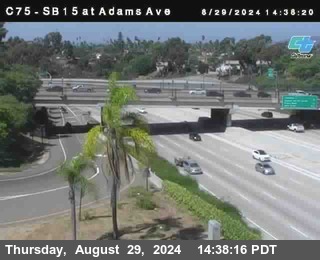 SB 15 at Adams Ave (On Ramp)