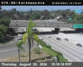 SB 15 at Adams Ave (On Ramp)