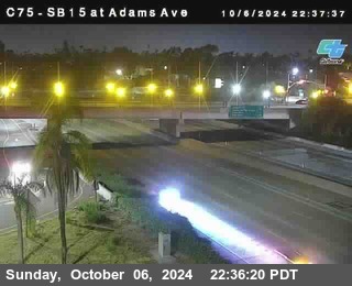 SB 15 at Adams Ave (On Ramp)