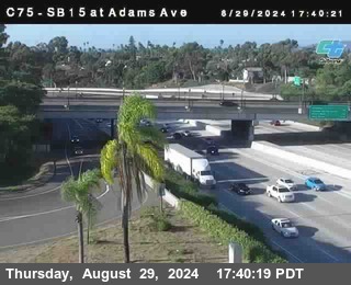 SB 15 at Adams Ave (On Ramp)