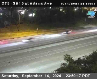 SB 15 at Adams Ave (On Ramp)