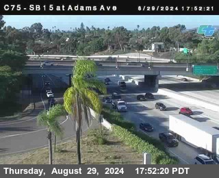 SB 15 at Adams Ave (On Ramp)