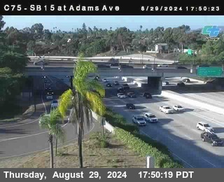 SB 15 at Adams Ave (On Ramp)