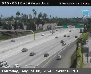 SB 15 at Adams Ave (On Ramp)