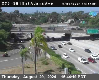 SB 15 at Adams Ave (On Ramp)