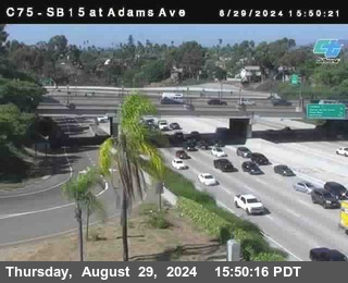 SB 15 at Adams Ave (On Ramp)