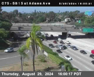 SB 15 at Adams Ave (On Ramp)