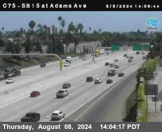 SB 15 at Adams Ave (On Ramp)