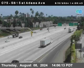 SB 15 at Adams Ave (On Ramp)