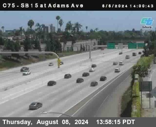 SB 15 at Adams Ave (On Ramp)