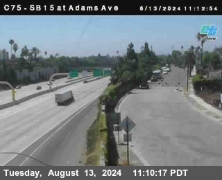 SB 15 at Adams Ave (On Ramp)