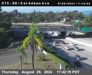 SB 15 at Adams Ave (On Ramp)